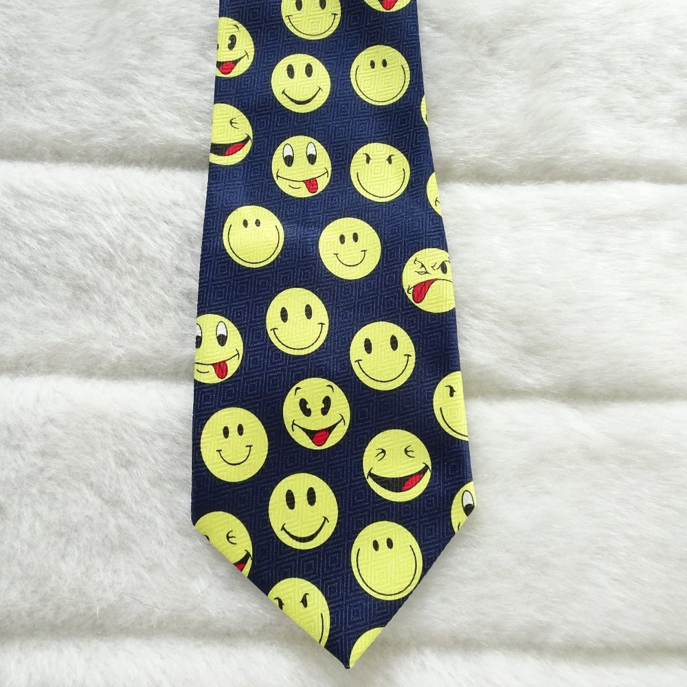 A. Rogers Smiley Face Tie